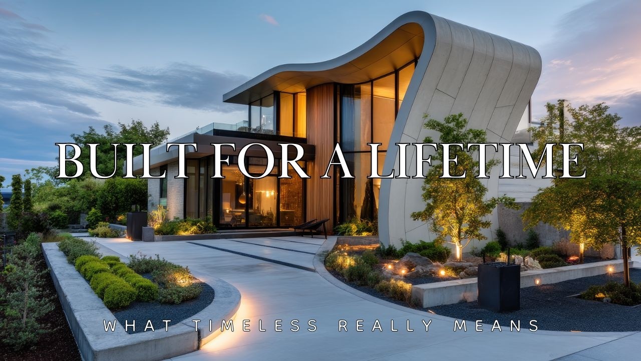 25 Timeless Industrial Houses Built to Last – Part 2: Elegant Concrete, Steel Frames & Curved Forms