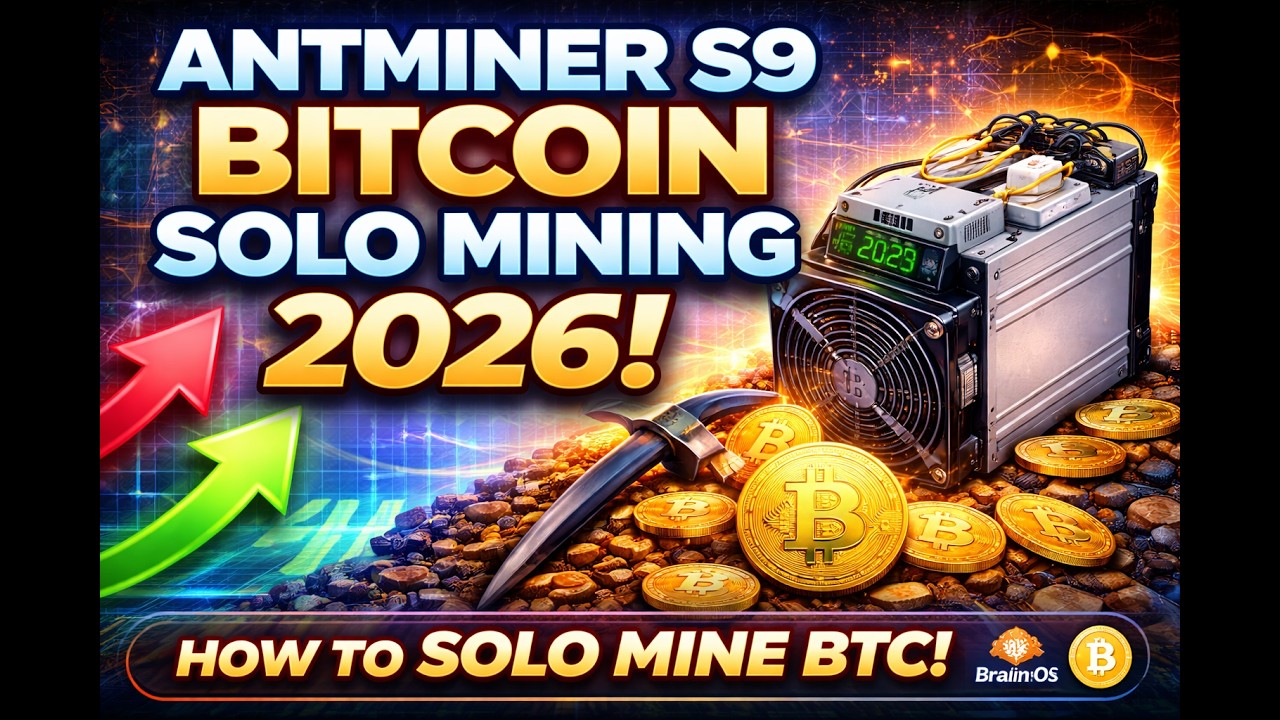 Соло-майнинг биткоинов на Antminer S9 | 2026 | Как майнить BTC в одиночку | Braiins OS | Учебное ...