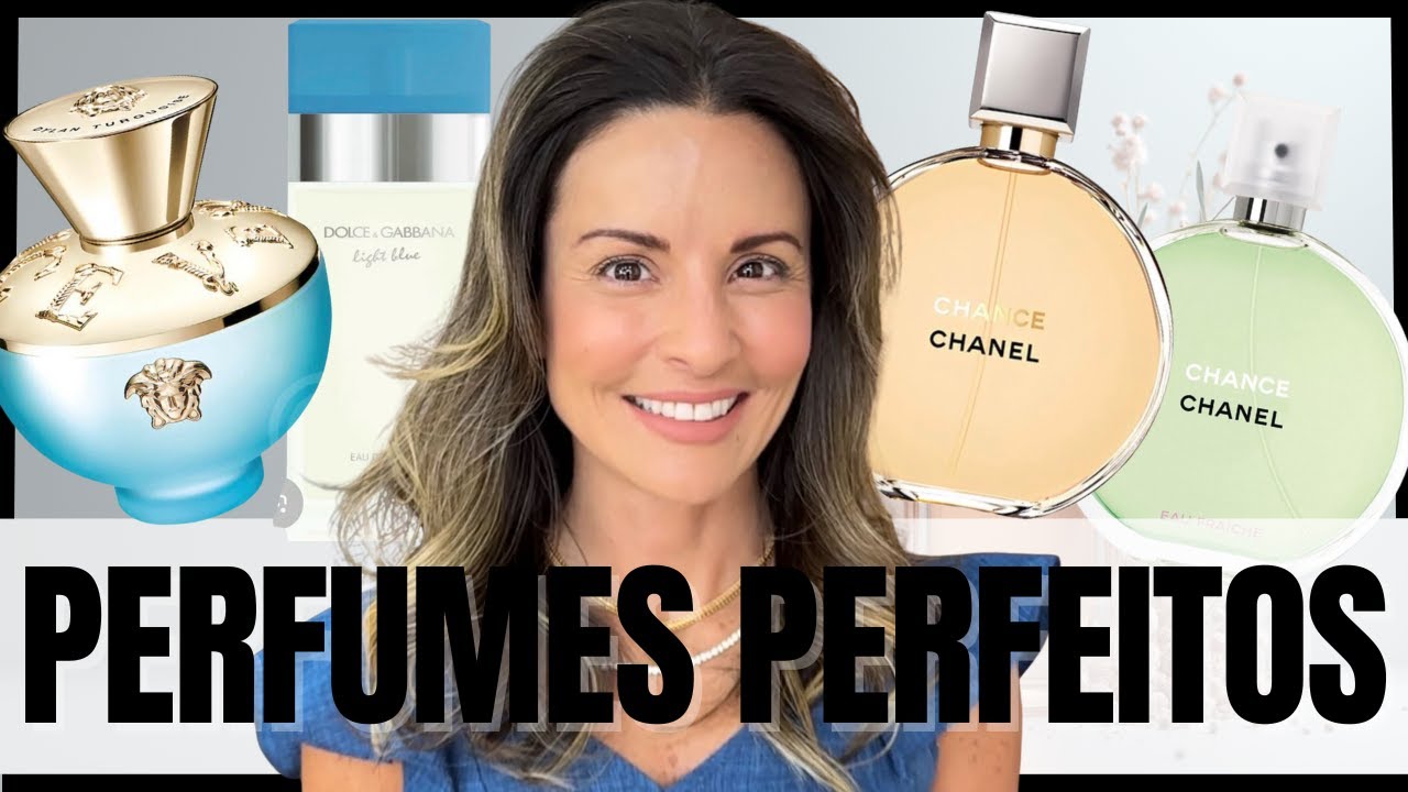 Perfumes CHIQUÍSSIMOS leves e frescos para o verão