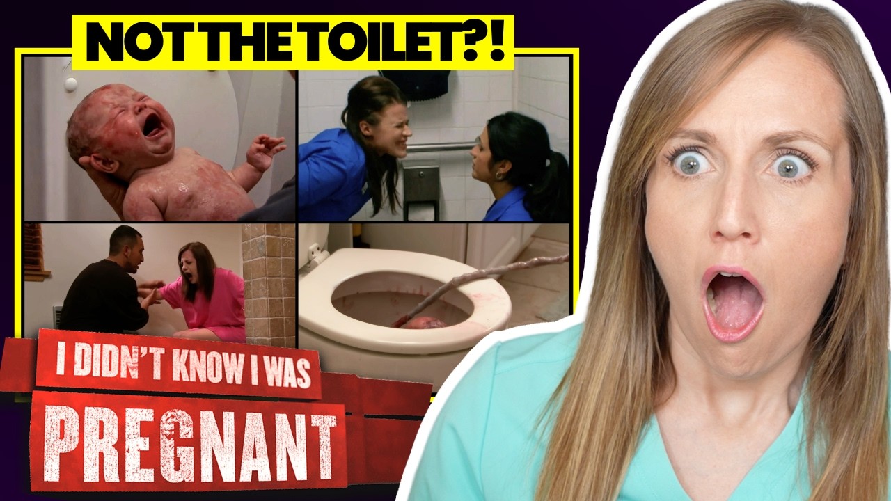 ObGyn Reacts: 4 SHOCKING Toilet Births! | The 