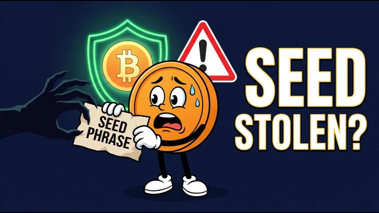 Someone Stole Your Seed Phrase... Now What?