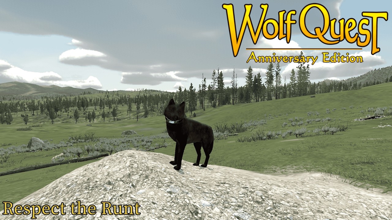 WolfQuest Ironwolf Runt Challenge - Ep 2