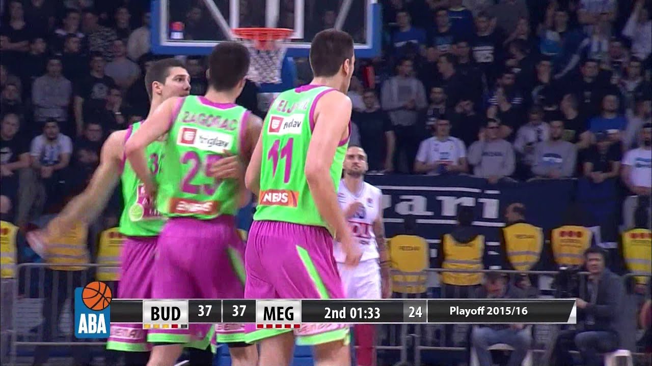 ABA Liga 2015/16 highlights, Semi-finals, Round 1: Budućnost VOLI - Mega Leks (14.3.2016)