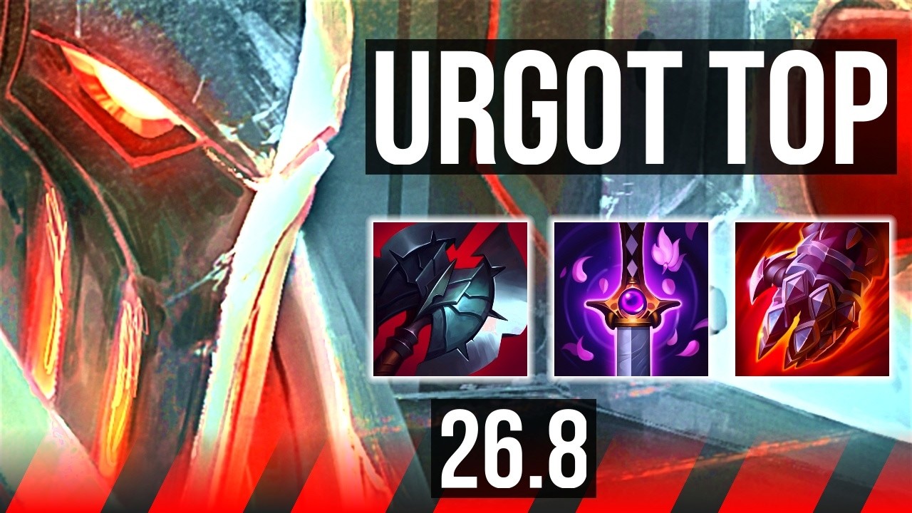 URGOT vs K'SANTE (TOP) | 43K damage, Good KDA: 17/2/2 | EUW Diamond | 26.8