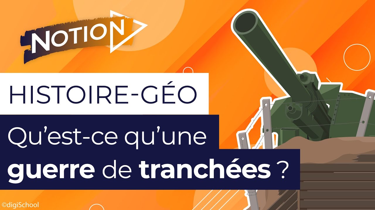 Qu'est-ce que la guerre de tranch&eacute;es ?