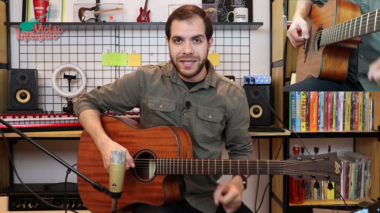 Como Melhorar a Técnica no Violão (Exercício Cromático com Figuras Rítmicas) - Violão Intensivo