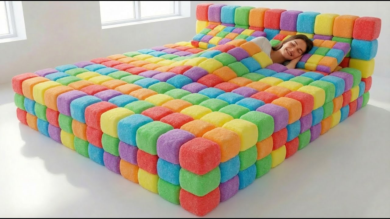 Which Fascinating Bed Would You Choose? 🦋✨ | Ultimate Oddly Satisfying AI ASMR
