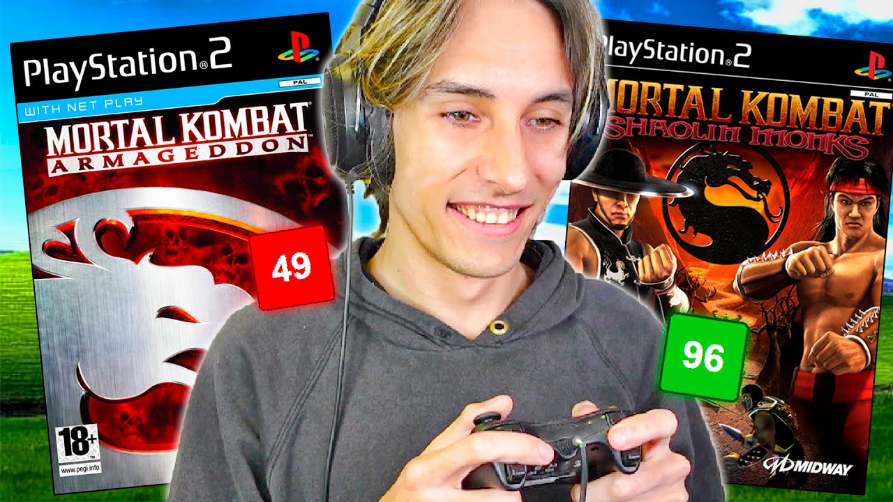 Jugué TODOS los MORTAL KOMBAT de PS2 por PRIMERA VEZ