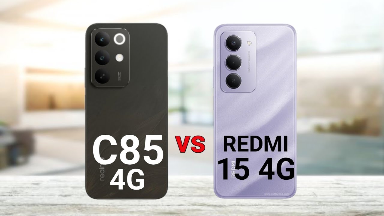 Realme C85 4G vs Redmi 15 4G