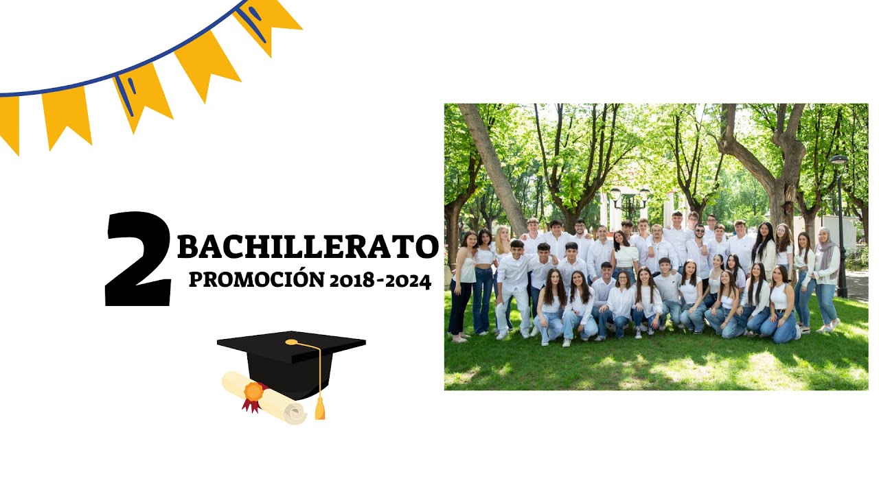 GRADUACIÓN 2º BACHILLERATO - Curso 23-24