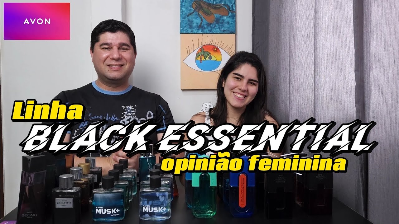 Top Linha Black Essential Avon/Opini&atilde;o Feminina 