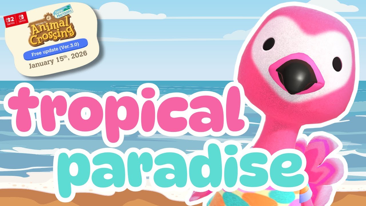 🔴Animal Crossing New Horizons NEW RESORT Island on Switch 2! ACNH LIVE!!!