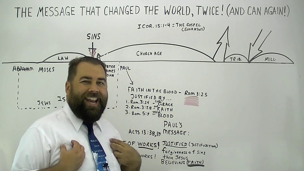 The Message That Changed the World Twice