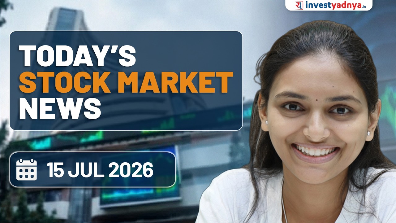 Daily Stock Market News(15 July 2026):US Inflation, IBM Crashes, WPI Inflation Rises & Tata Elxsi