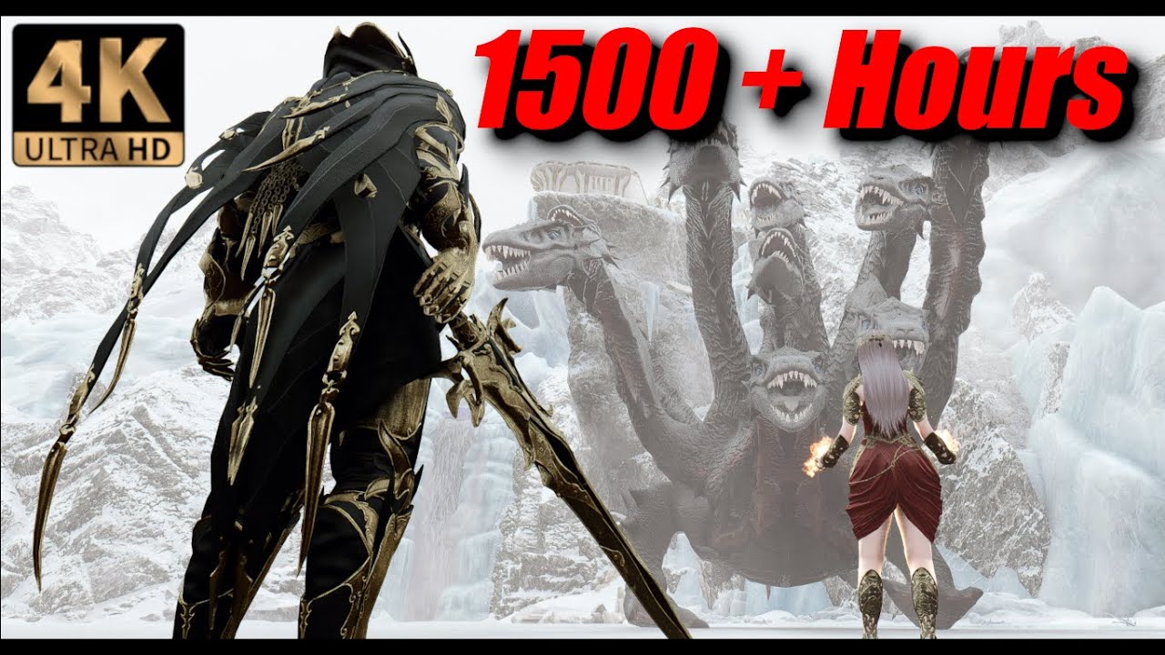 My 1500+ mods Skyrim journey in 1 Epic minute | Lucien DarkScythe Trailer