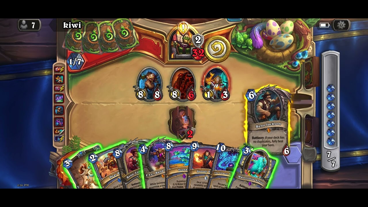 Reno Big Spell Mage vs Seedlock
