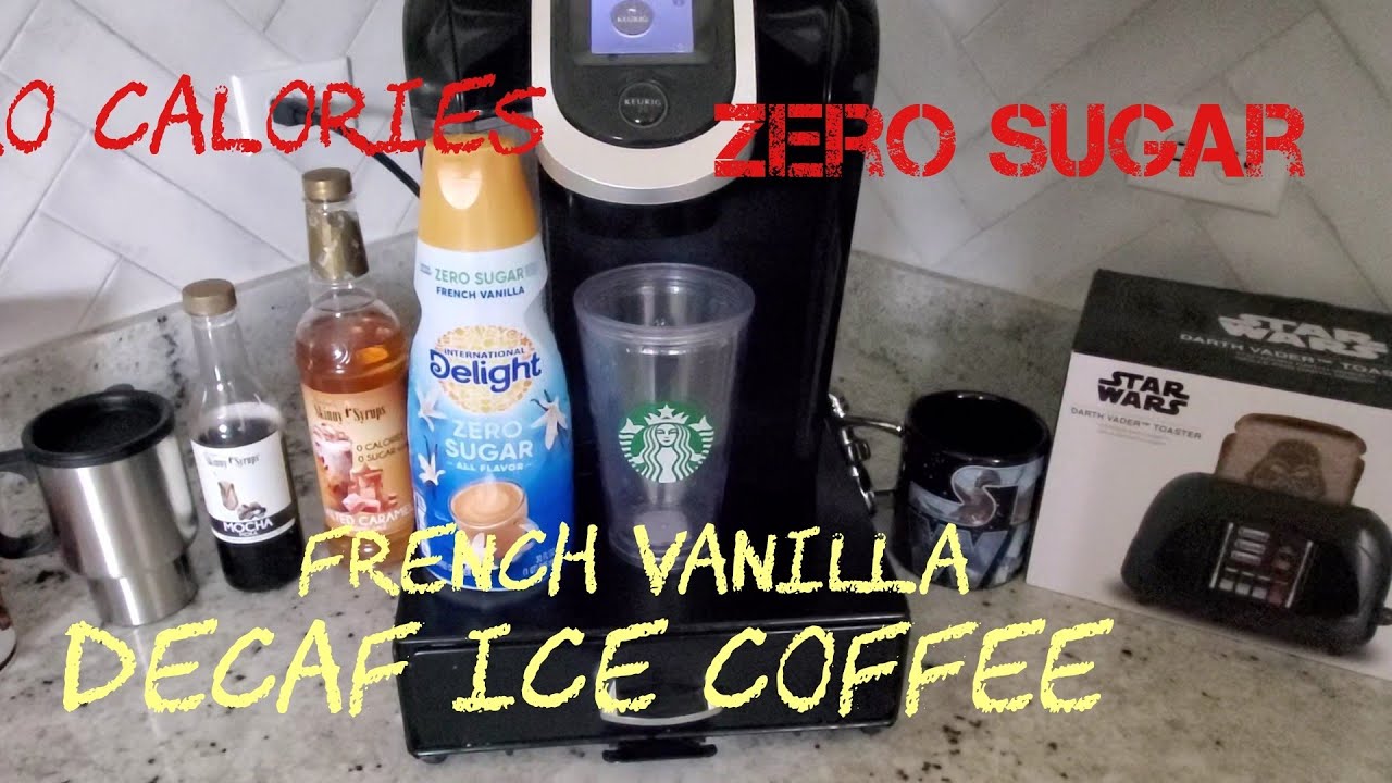 Zero Sugar French Vanilla Decaf Iced Coffee ☕