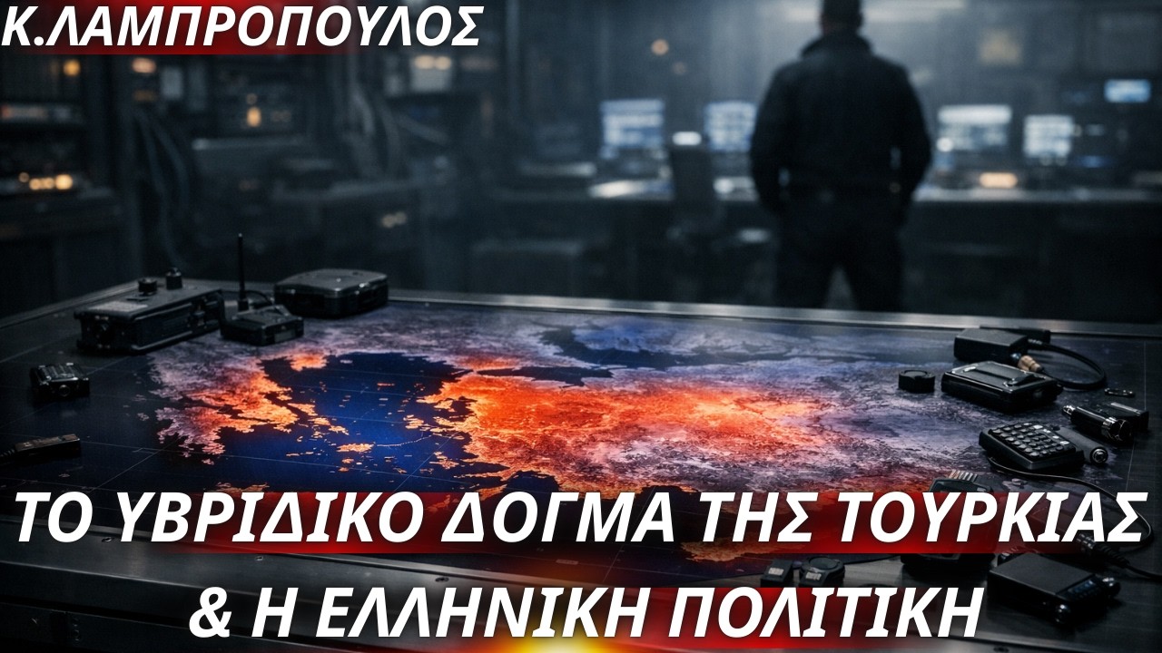 Κωνσταντίνος Λαμπρόπουλος: Το υβριδικό δόγμα της Τουρκίας & η ελληνική περίπτωση