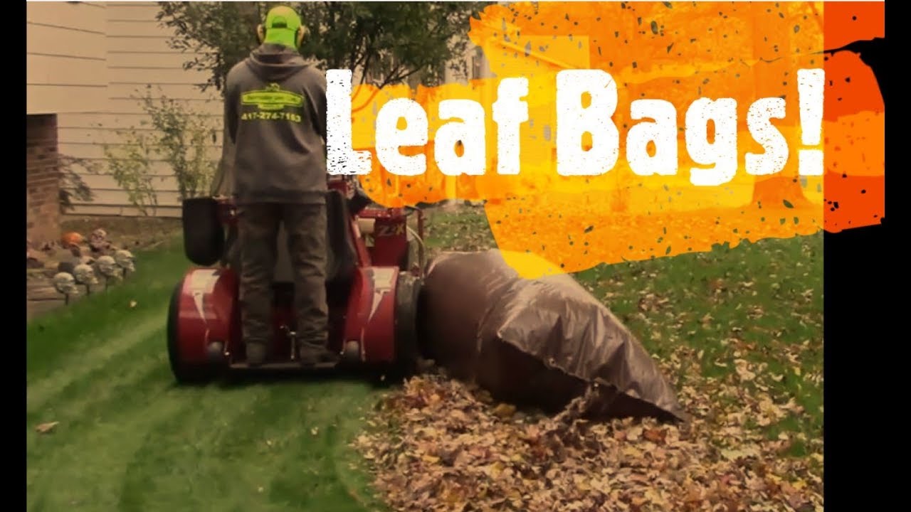 Homemade Leaf Bags - Making + Testing