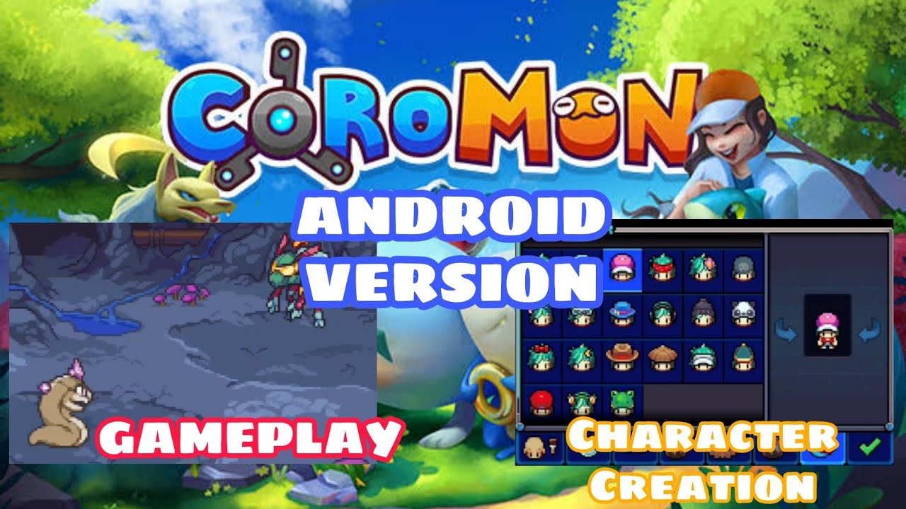 COROMON Mobile Android Version | How to Download | Gameplay | Character Creation