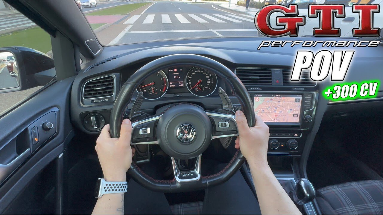 Conduciendo mi golf GTI mk7 performance +300cv en POV !