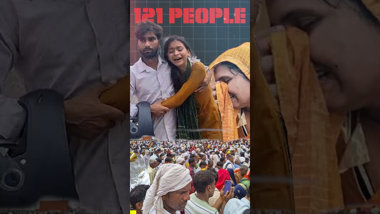 What happened in Hathras incident? 121 people died in the stampede 😳 #hathras #up