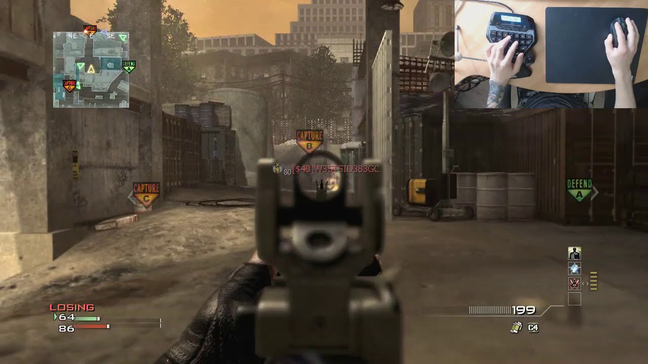 MW3 - Triple BROAB on Trash Talking Team w/ Im Just Arkham
