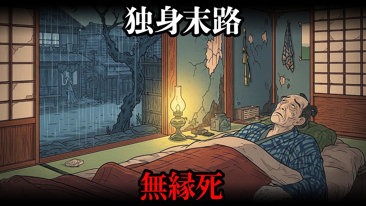 誰にも看取られず死んでいく——江戸の独身男たちが恐れた晩年の現実【江戸時代の暮らし】【日本の歴史】