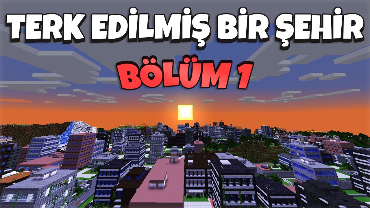 Kimse Var Mı? | Minecraft Terk Edilmiş Şehir (B&ouml;l&uuml;m 1)