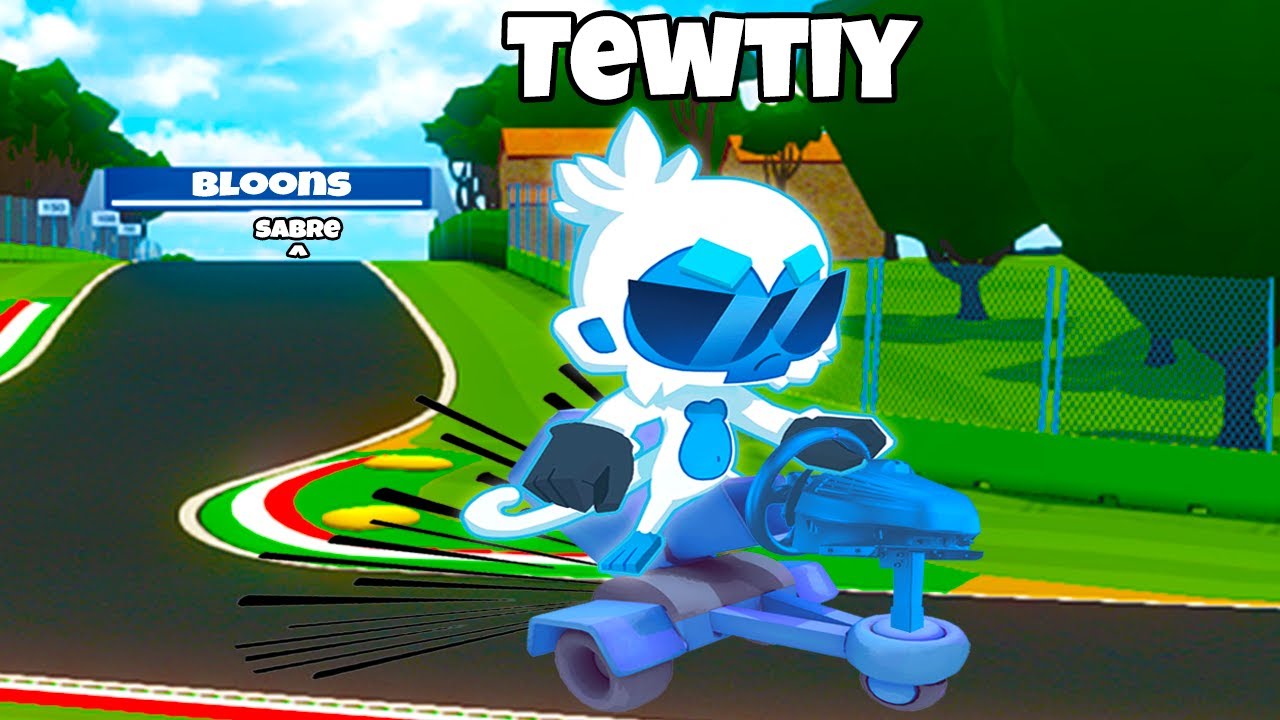 Racing a BloonChipper like its Mariokart