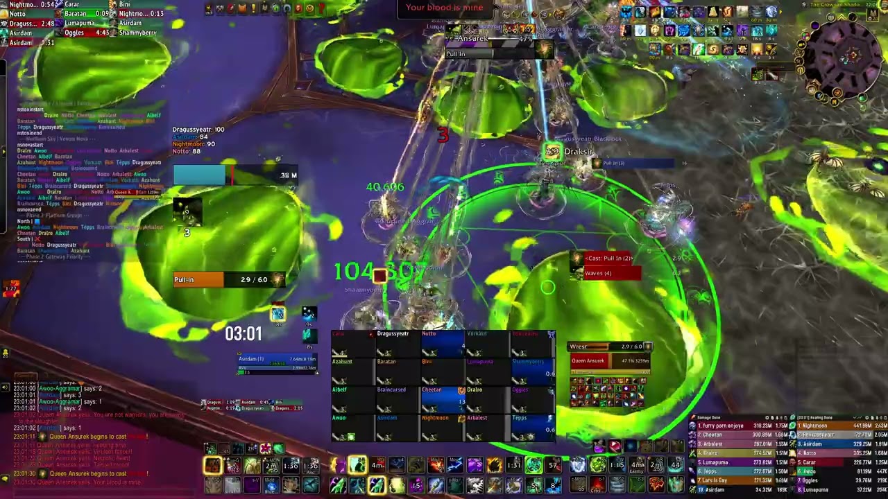 Mythic Queen Ansurek, Mithril Knights 13.01.2025