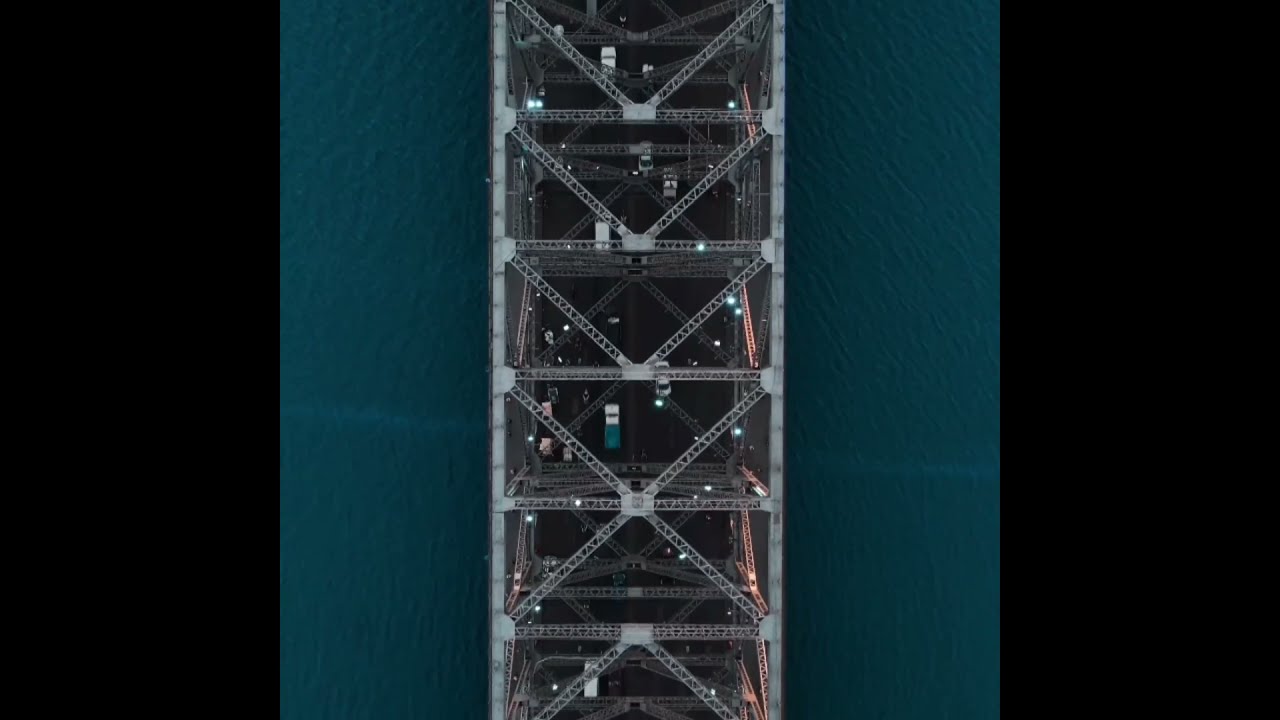 Howrah Bridge, Kolkata - The hanging camera 3D view 📽️ 