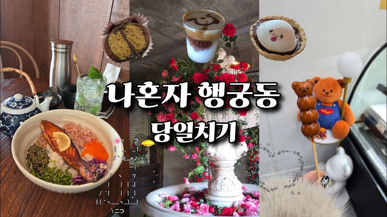 [vlog] 나혼자 수원 행궁동 당일치기 ㅣ 두쫀쿠, 오차즈케, 소품샵 등등▪︎▪︎ 혼자서도 잘 놀아요•̀⩊•́　