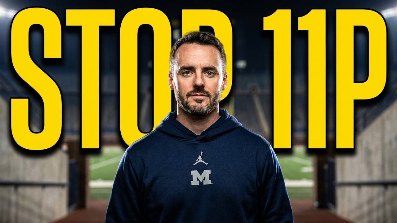 Michigan DC Jesse Minter - Game Planning Split Safety Coverages versus 11 Personnel