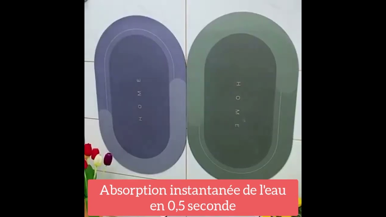 Tapis de sol Super absorbant