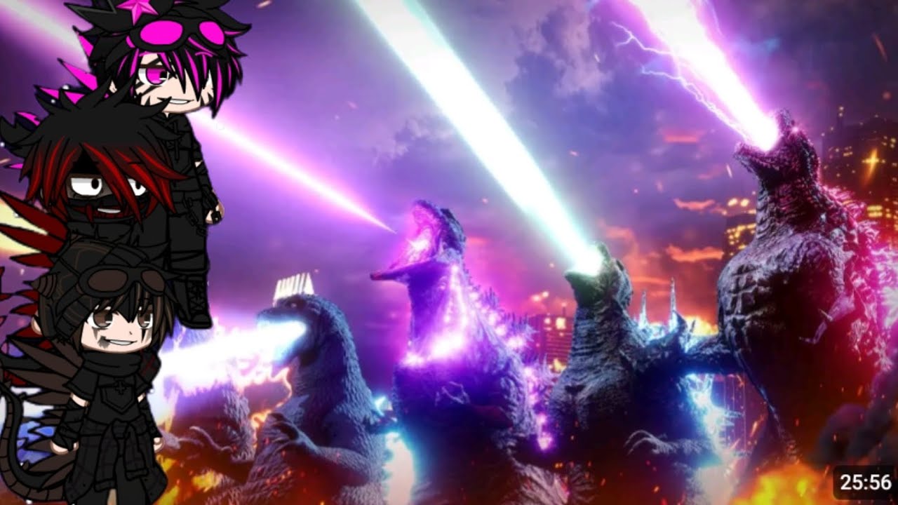 KAIJUS react to Evolution of Godzilla