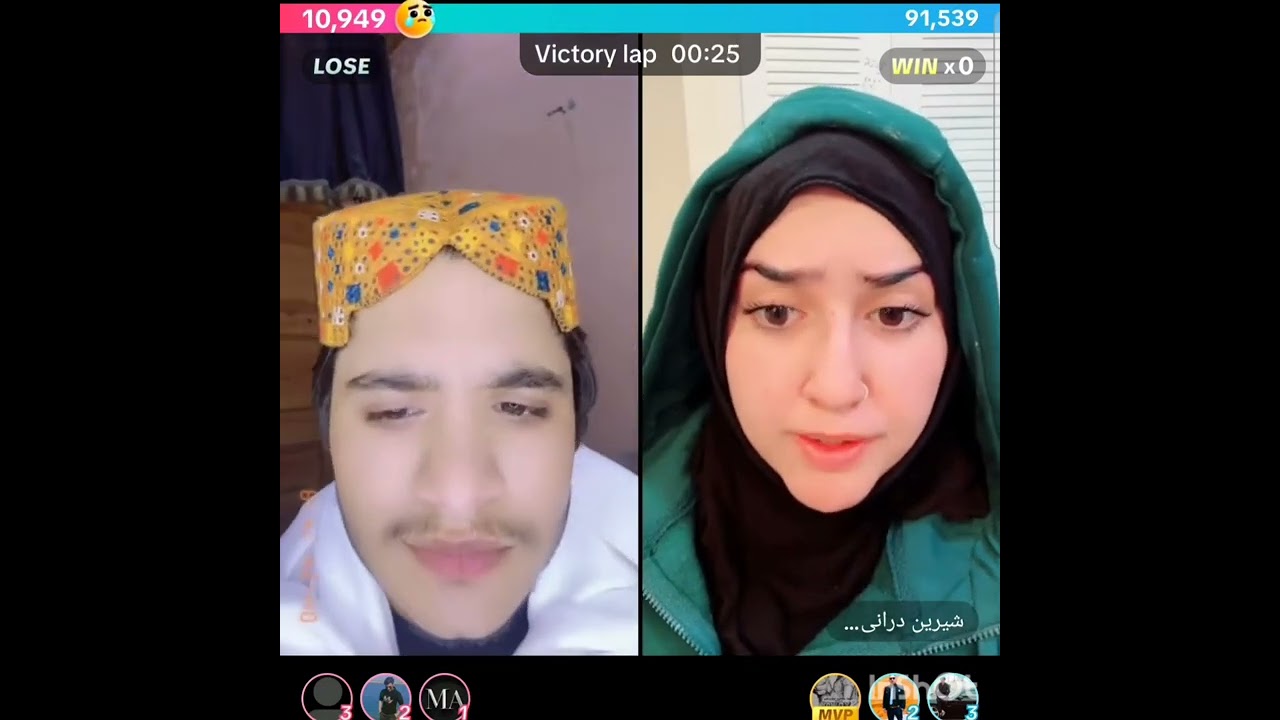 Dr eman vs shayari daravani tiktok live funny mache 