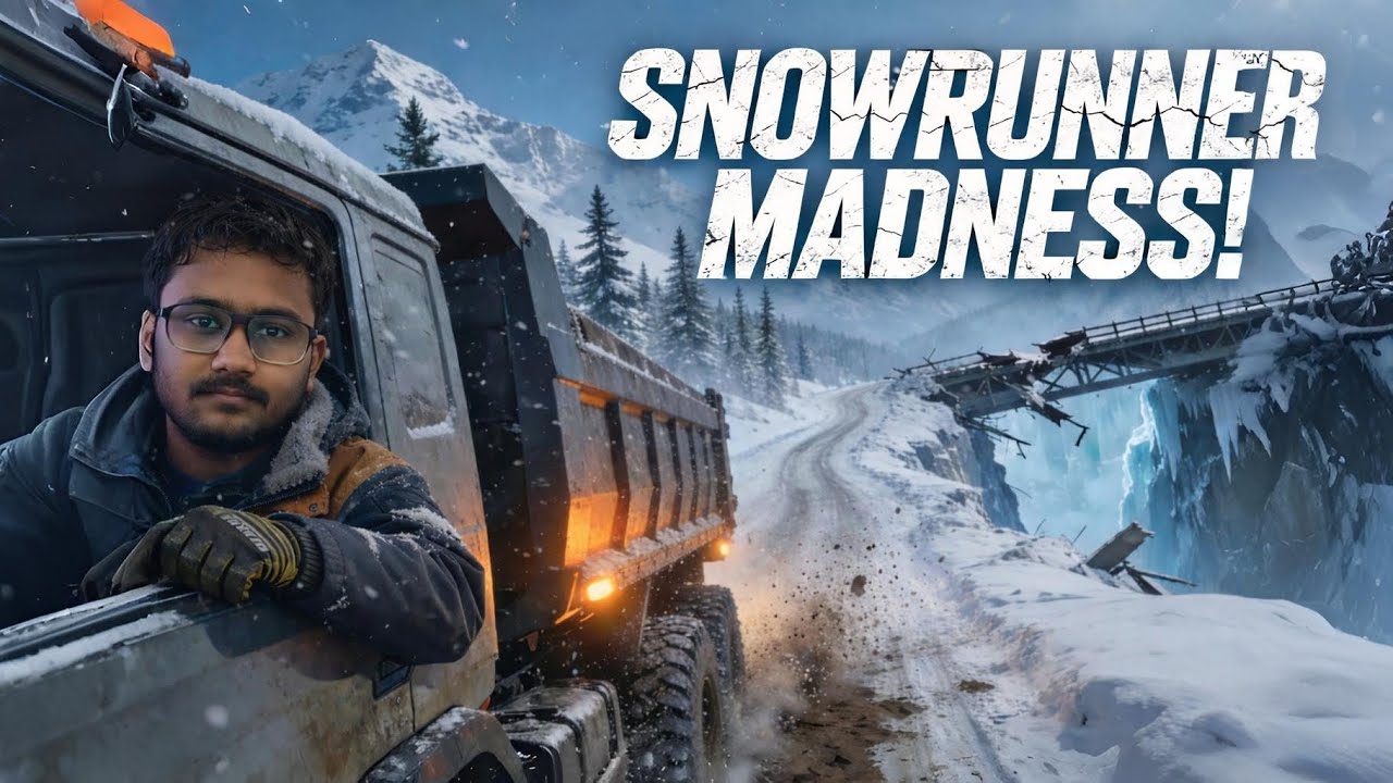 SnowRunner but EVERYTHING Goes Wrong! | SpookyD’s Ultimate Chaos Run #spookyd #snowrunner