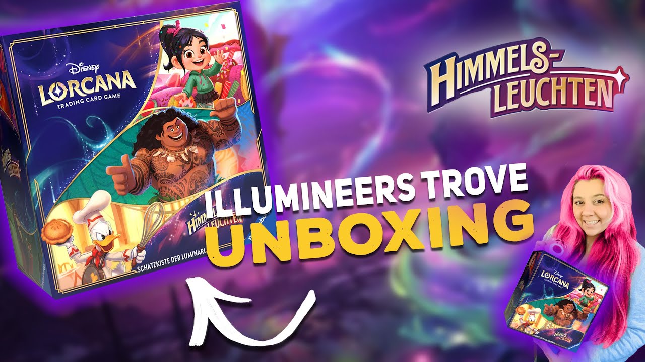 LORCANA Unboxing Illumineers Trove!