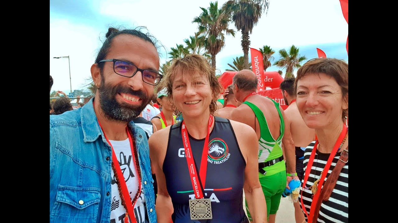 L'esordio di Gianna Nannini al Barcelona Triathlon 2019