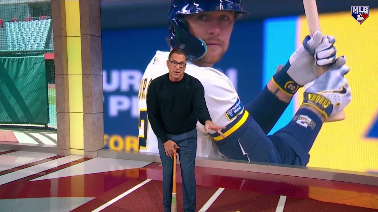 Examining Brice Turang's hitting mechanics