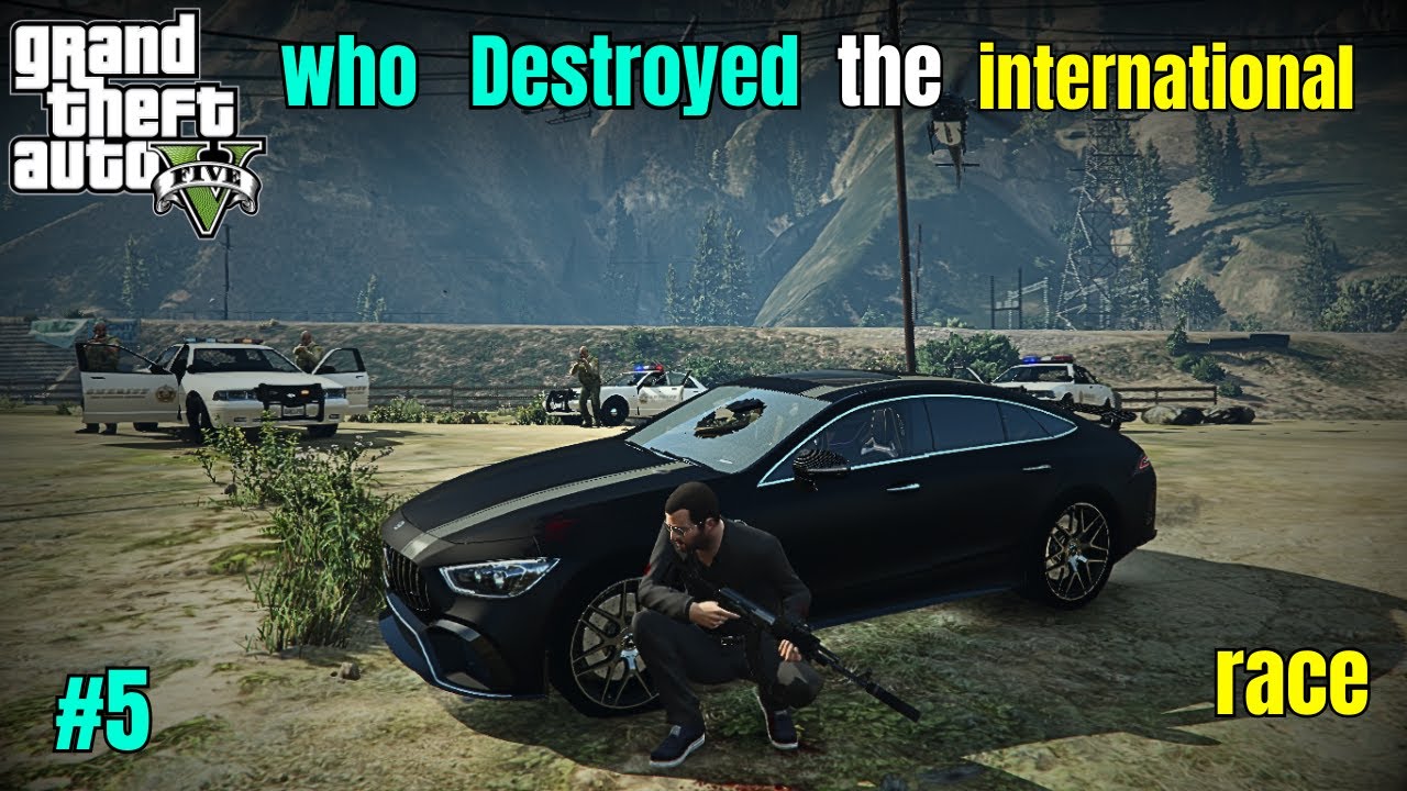 WHO DESTROYED THE BIGGEST RACE | GTA V GAMEPLAY #5