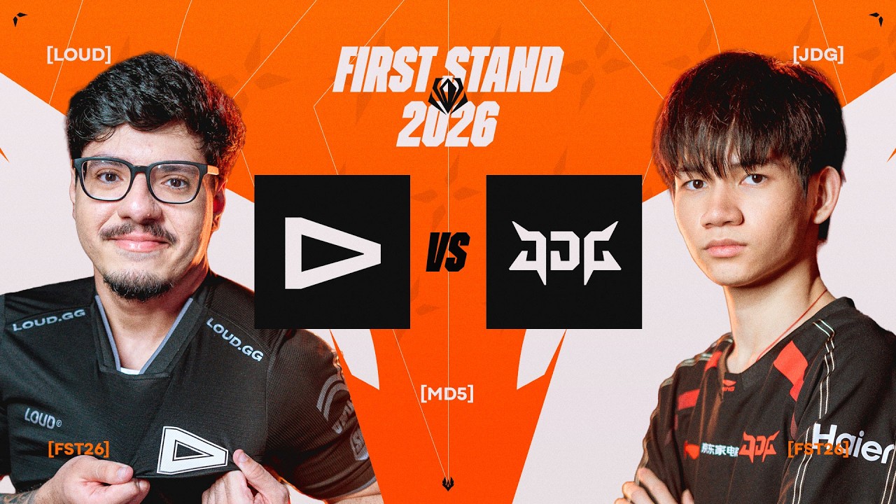LOUD (LOUD) x (JDG) JD Gaming | First Stand 2026 | Md5