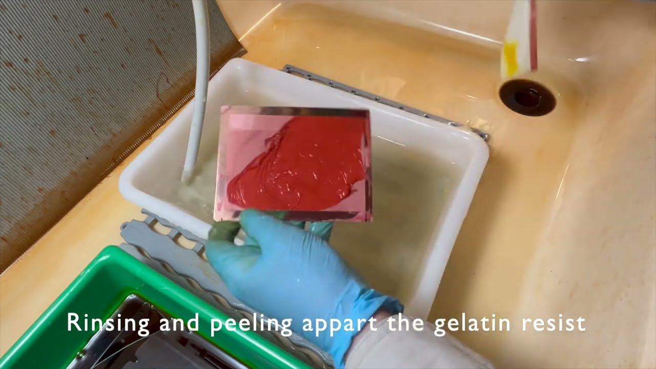 Heliogravure Plate Process