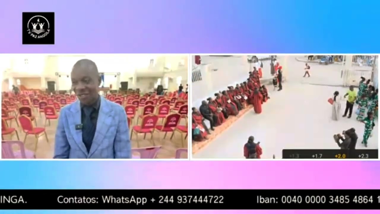 Entrevista com O pregador do festival Harmonias de natal 2025, Pastor Mpevela Junior