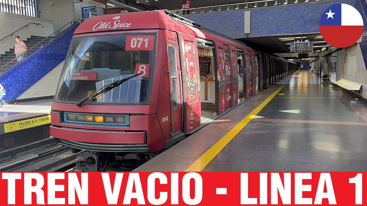 Metro De Santiago | Inyección Tren Vacio Línea 1 - NS-93 N2071