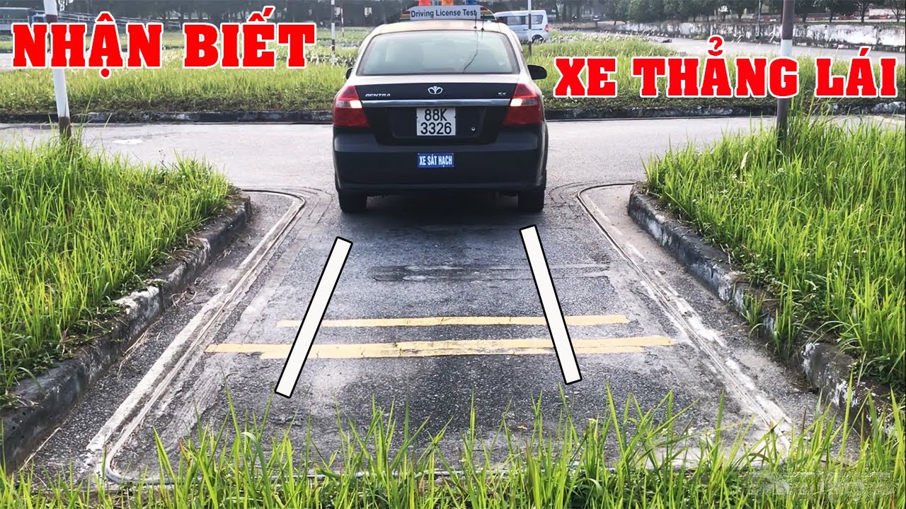 Cách Nhận Biết Xe Ô tô Thẳng Lái Hay Chưa? [Kỹ Năng]