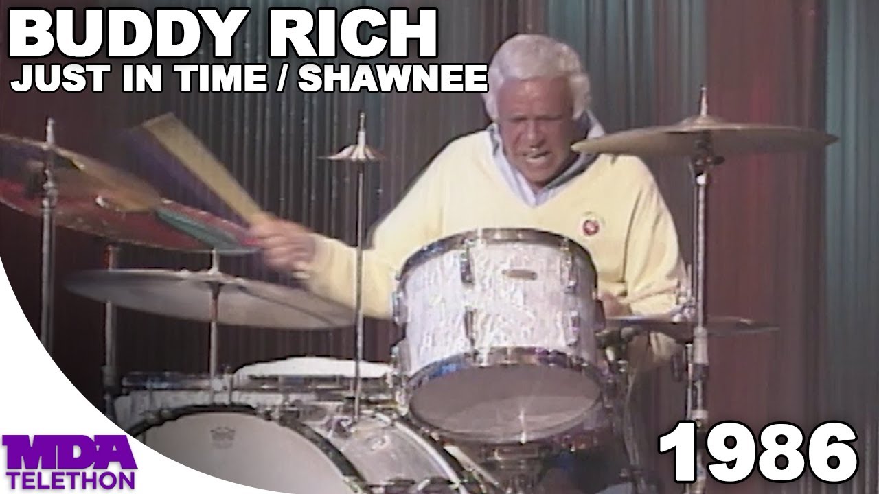 Buddy Rich - Just In Time & Shawnee | 1986 | MDA Telethon