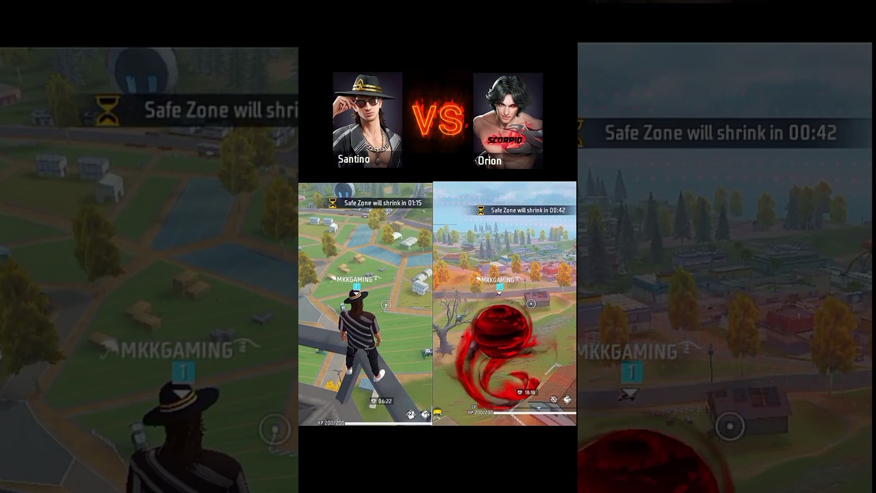 Santino vs Orion character vs character test