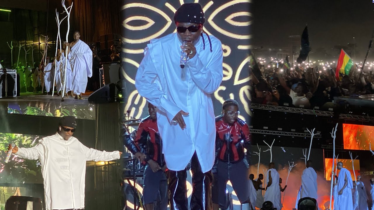 😳🔥Watch Stonebwoy’s Mysterious Entry at the Torcher Experience in Ho 🔥 | Epic Concert Moment